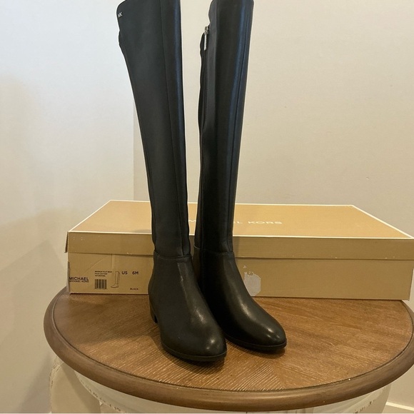 Michael Kors Black Over the Knee Boots - Picture 6 of 7
